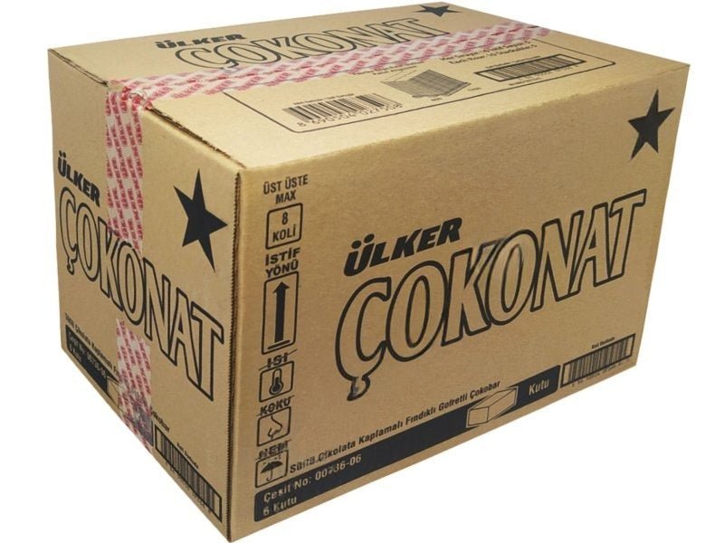 Cokonat Chocolate and Hazelnut Covered Wafer Bar - 33g x 144 Pieces