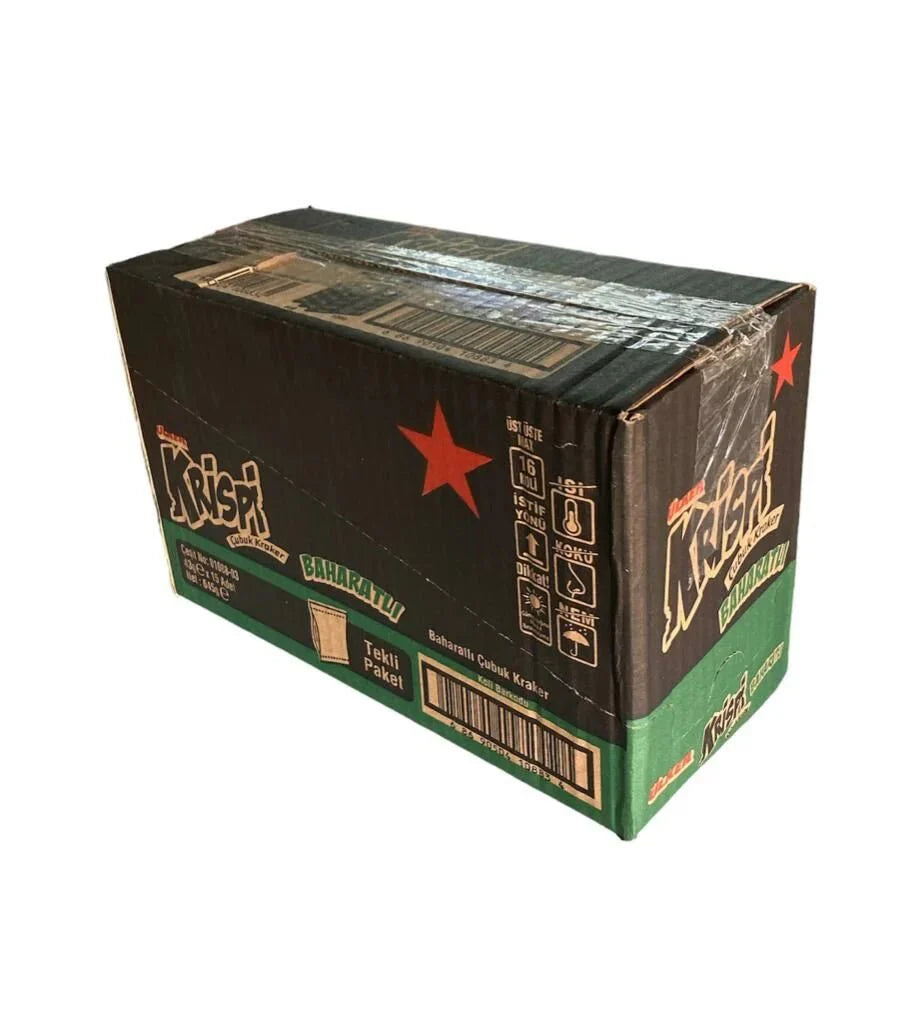 Crispy Spicy Stick Crackers - 43g x 15 Pieces