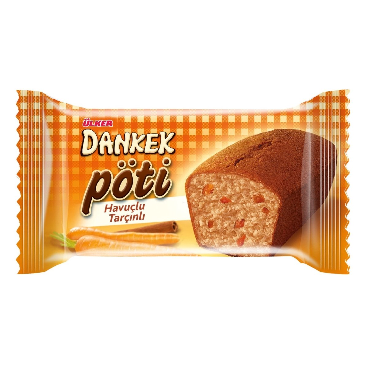 Dankek Poti Muffin Cake with Carrot and Cinamon - 35g x 24 Pieces
