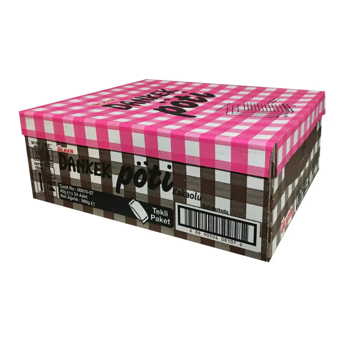Dankek Poti Muffin Cake with Cocoa - 35g x 24 Pieces