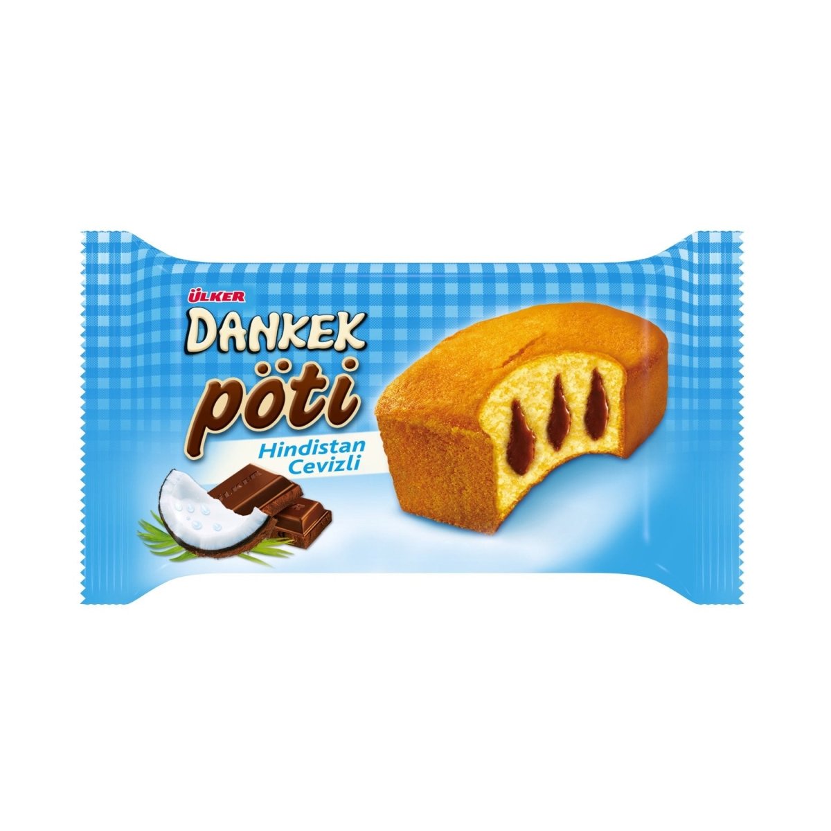 Dankek Poti Muffin Cake with Coconut - 35g x 24 Pieces