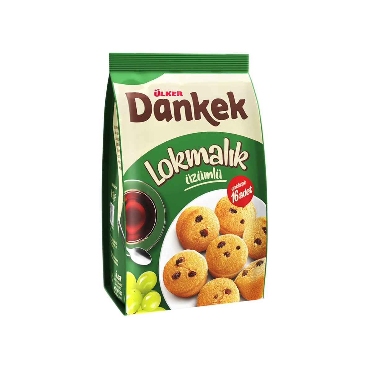 Dankek Raisins Cake in Single Serve Bag - 160g x 10 Bags