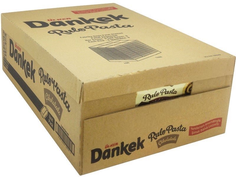 Dankek Roll Cake with Chocolate - 235g x 8 Packs