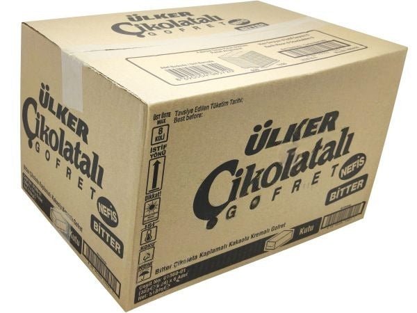 Dark Chocolate Covered Wafers - 36g x 144 Pieces