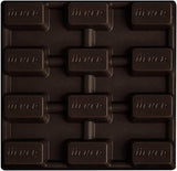 Dark Square Chocolate with Whole Pistachios - 65g x 36 Pieces
