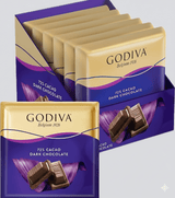 Godiva %72 Cacao Dark Chocolate - 60g x 36 Pieces