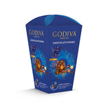 Godiva Chocolate Domes with Hazelnut Single Serve Pack - 123g x 10 Packs