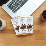 Godiva Dark Chocolate Tablet with Velvety Dark Chocolate Filling - 86g x 18 Pieces
