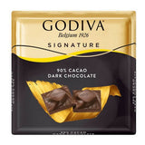 Godiva Signature 90% Dark Square Chocolate - 52g x 36 Pieces