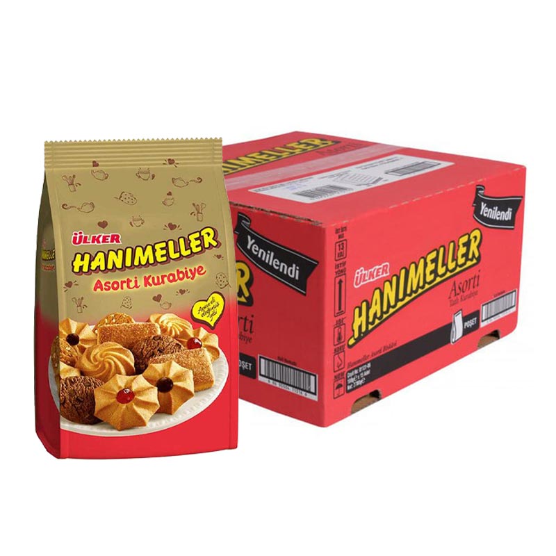 Hanimeller Assorted Cookies Bag - 150g x 12 Bags