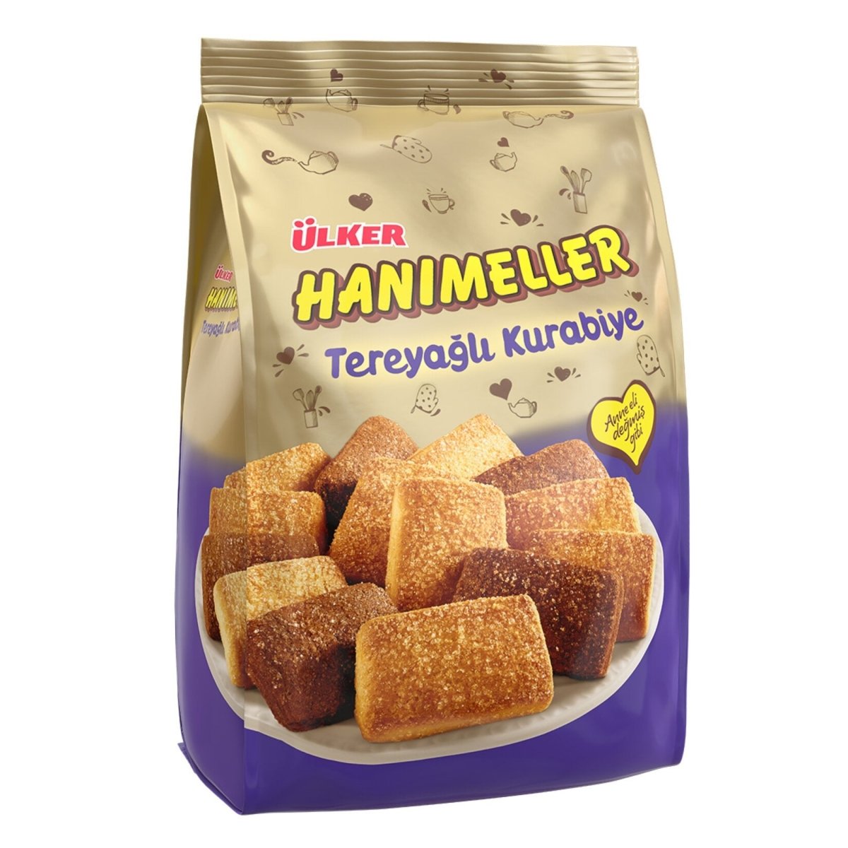 Hanimeller Butter Cookies Bag - 150g x 12 Bags