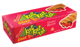 Kat Kat Tat Crispy Puff Pastry with Strawberry Filling - 28g x 24 Pieces