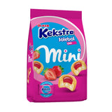 Kekstra Mini Strawberry Cakes in Single Serve Bag - 150g x 10 Bags