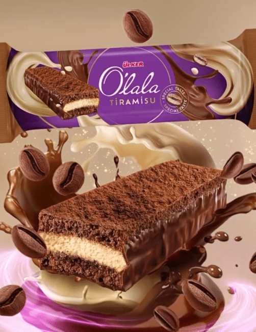 O'lala Tiramisu Cake - 45g x 15 Pieces