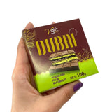 V - Gift Pistachio Praline Dubai Chocolate Bar - Crispy & Nutty Delight - Aladdin Business