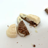 Vezir Lbumi de Crunchy Collectible Mystery Chocolate - White & Rice Crispy - 28g - Aladdin Business