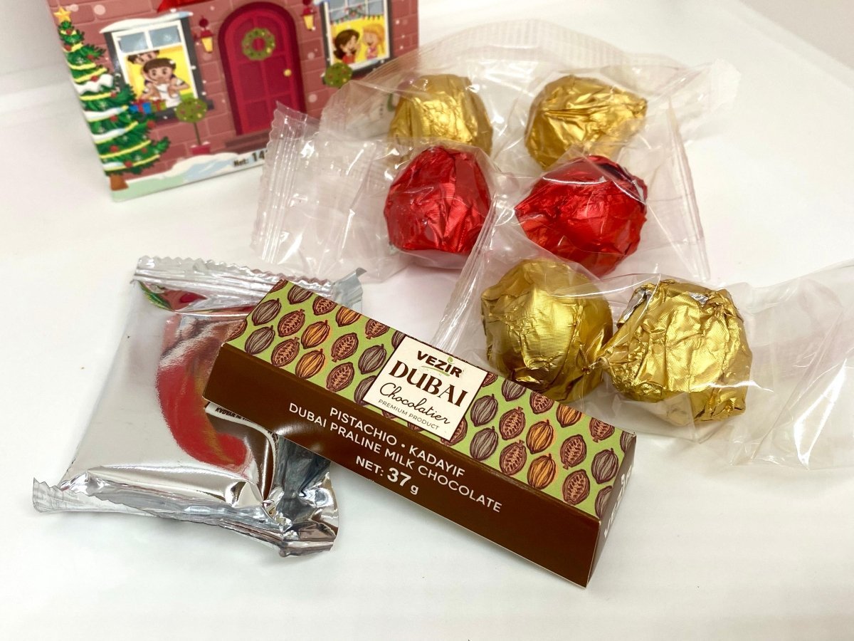 Vezir Professional Dubai & Classic Chocolate Assortment Gift Box - 142g - Aladdin Business
