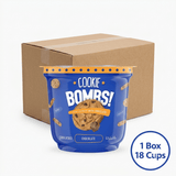 Wholesale Cookie Bombs - Bitter Chocolate Mini Cookies - 1 Case - 18 Cups - Aladdin Business