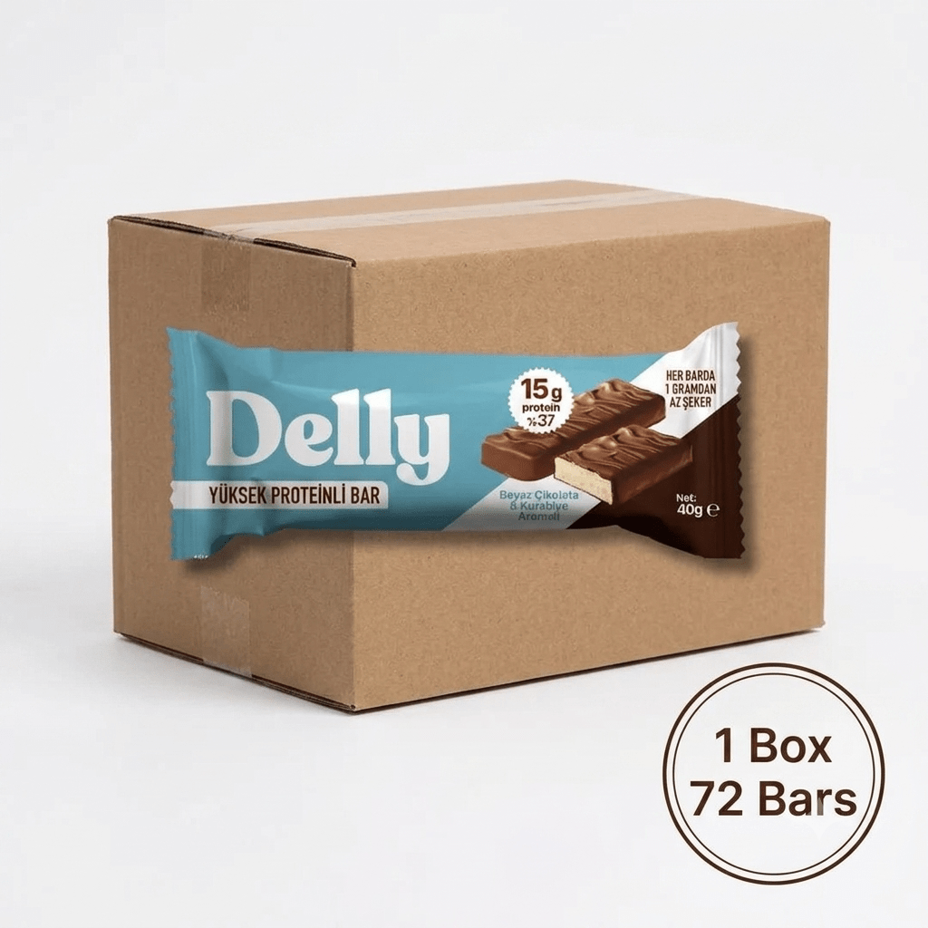 Wholesale High Protein Bar - Cookie Cream Flavour - 1 Case - 72 Bars - Aladdin Business