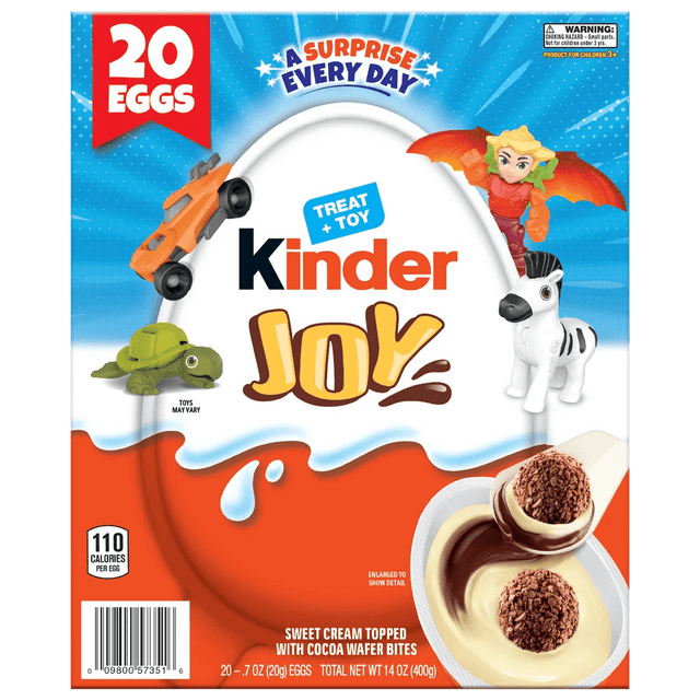 Wholesale Kinder Joy Surprise Toy & Chocolate Cream Eggs (20 ct Counter Case) - Aladdin Business