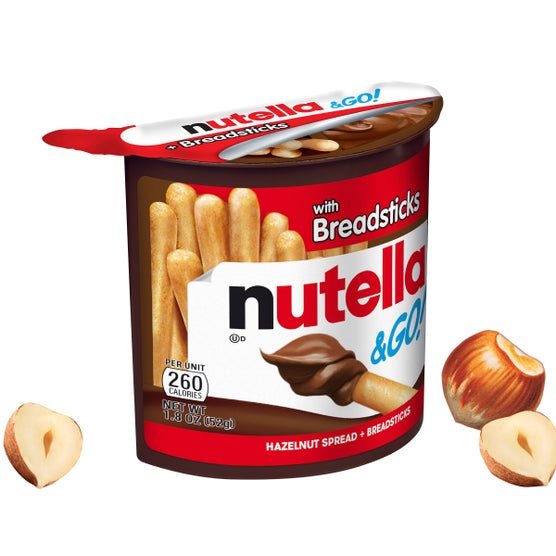Wholesale Nutella & Go Hazelnut Spread with Breadsticks (16 ct Case) - Aladdin Business