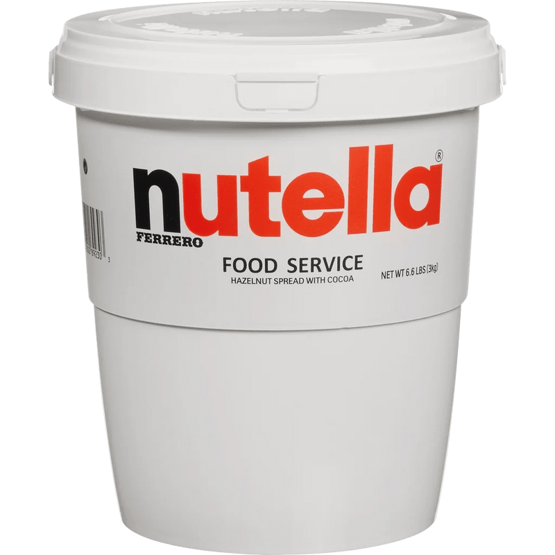 Wholesale Nutella Hazelnut Spread with Cocoa, Foodservice 6.6 lbs Bulk Tub - Aladdin Business