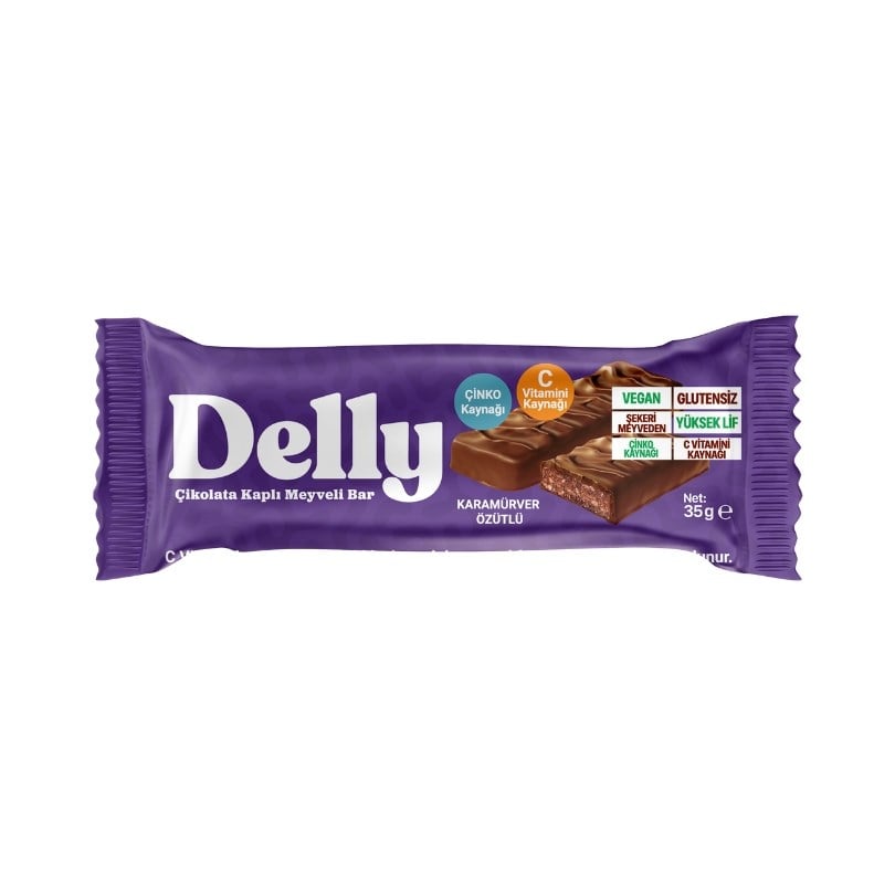 Wholesale Vegan Chocolate Covered Fruit Bar - Black Elderberry & Zinc - 1 Case - 72 Packs - Aladdin Business